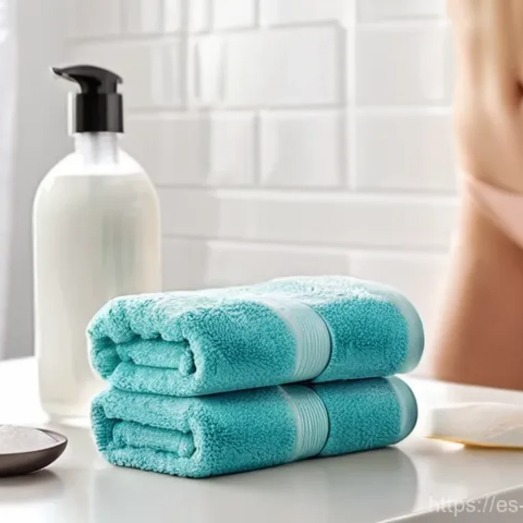 초보자를 위한 왁싱 팁 - **Prompt 1: Serene At-Home Hot Waxing Preparation**
    "A confident woman, mid-20s to early 30s, in...